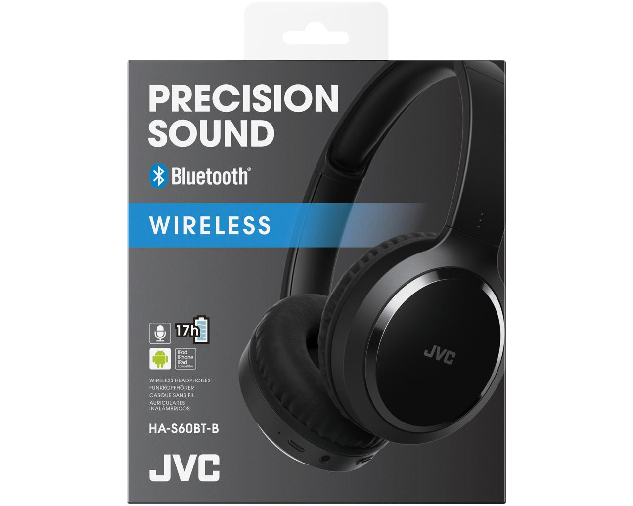 JVC HA-S60BT-B-E Headset Wired & Wireless Head-band Calls/Music Micro-USB Bluetooth Black – image 4