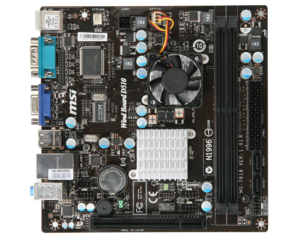 MSI Wind Board D510 – image 1