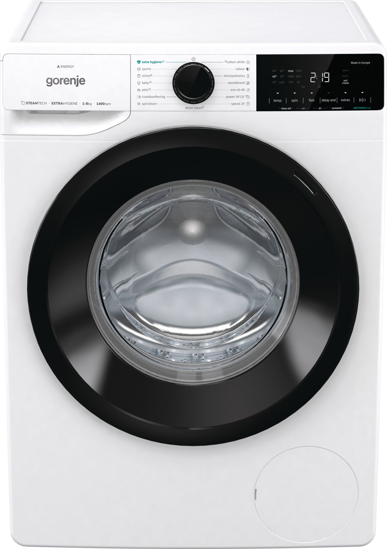 Gorenje WNA84A washing machine Front-load – image 4