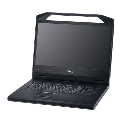 Dell DKMMLED185-G01 KVM switch Rack mounting Black