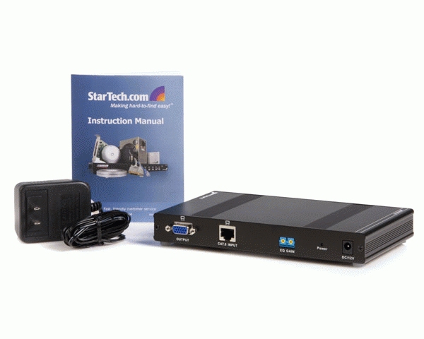 StarTech.com 4 Port VGA and Audio over Cat 5 Video Extender - Line Splitter – image 4
