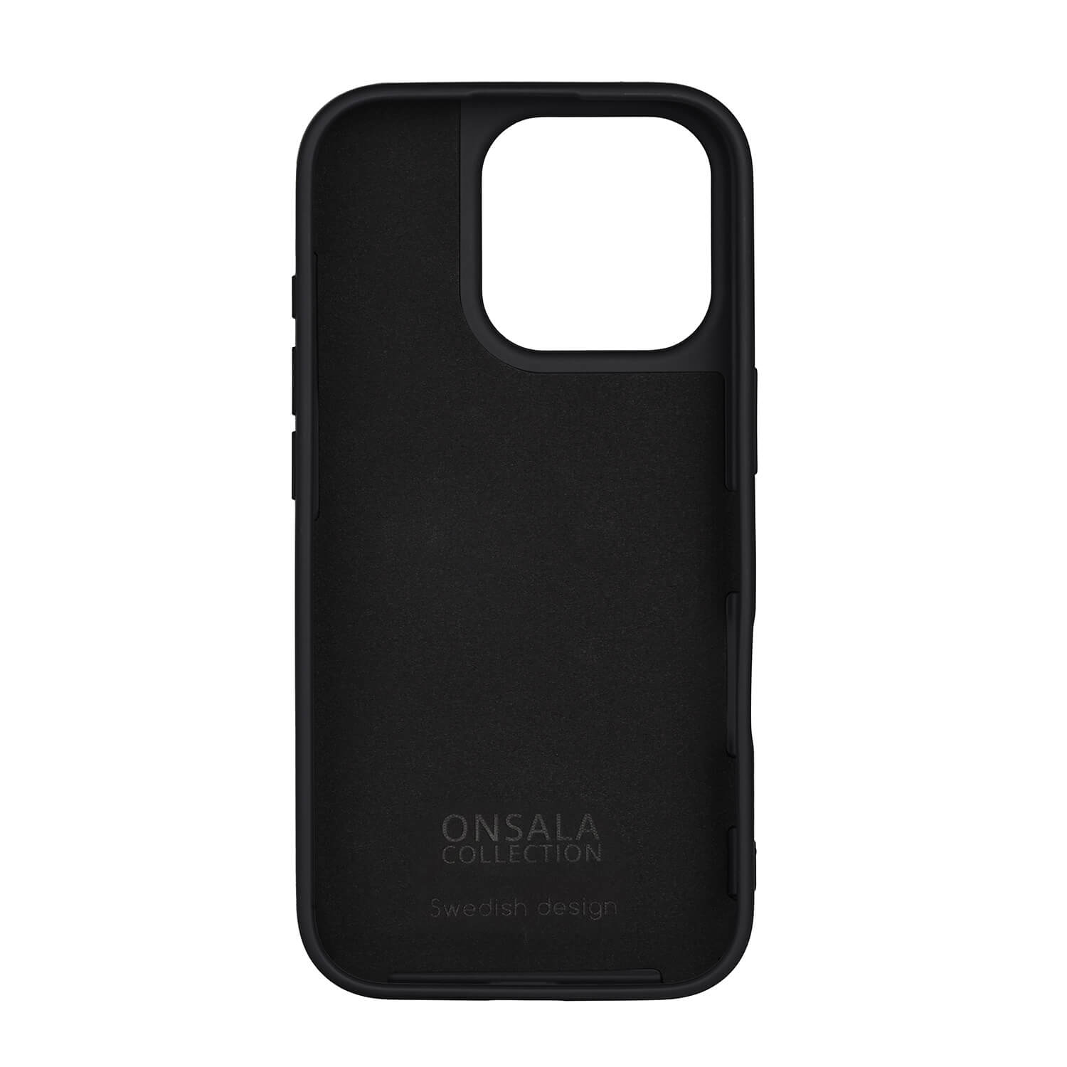 Onsala Phone Case with Silicone Feel Black - iPhone 16 Pro – image 3