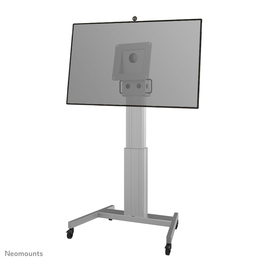 Neomounts NM-HUB2LIFTSILVER - Cart - motorised - for interactive whiteboard - silver - screen size: 50"-51" - mounting interface: 350 x 350 mm - for Microsoft Surface Hub 2S 50"