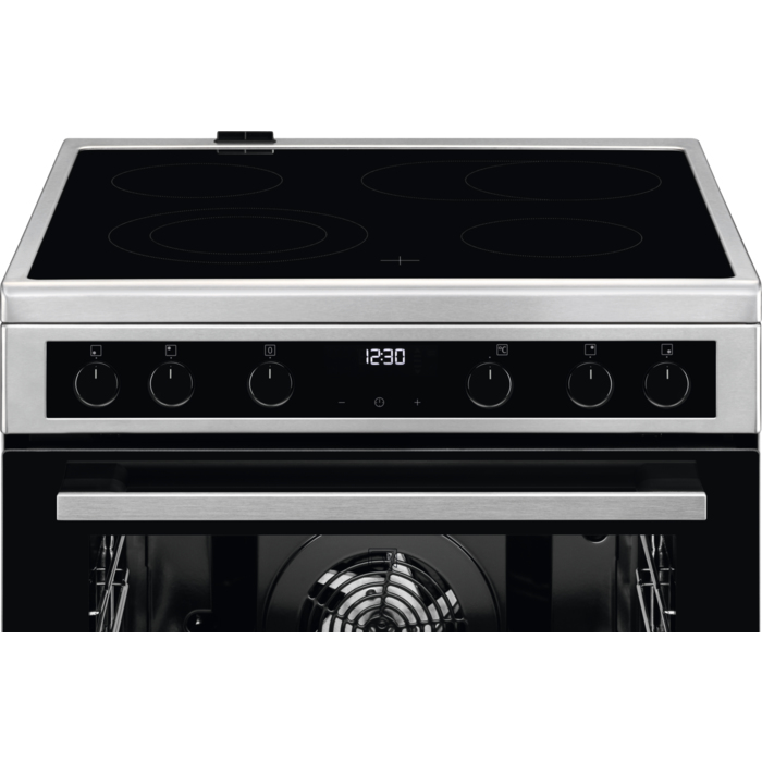 Electrolux CCB644FHBM Freestanding cooker Electric Zone induction hob Black, Stainless steel – image 2