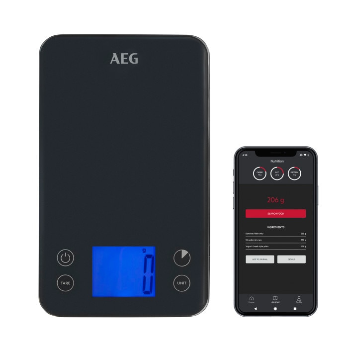 Electrolux ABKS1 Black Countertop Rectangle Electronic kitchen scale – image 4