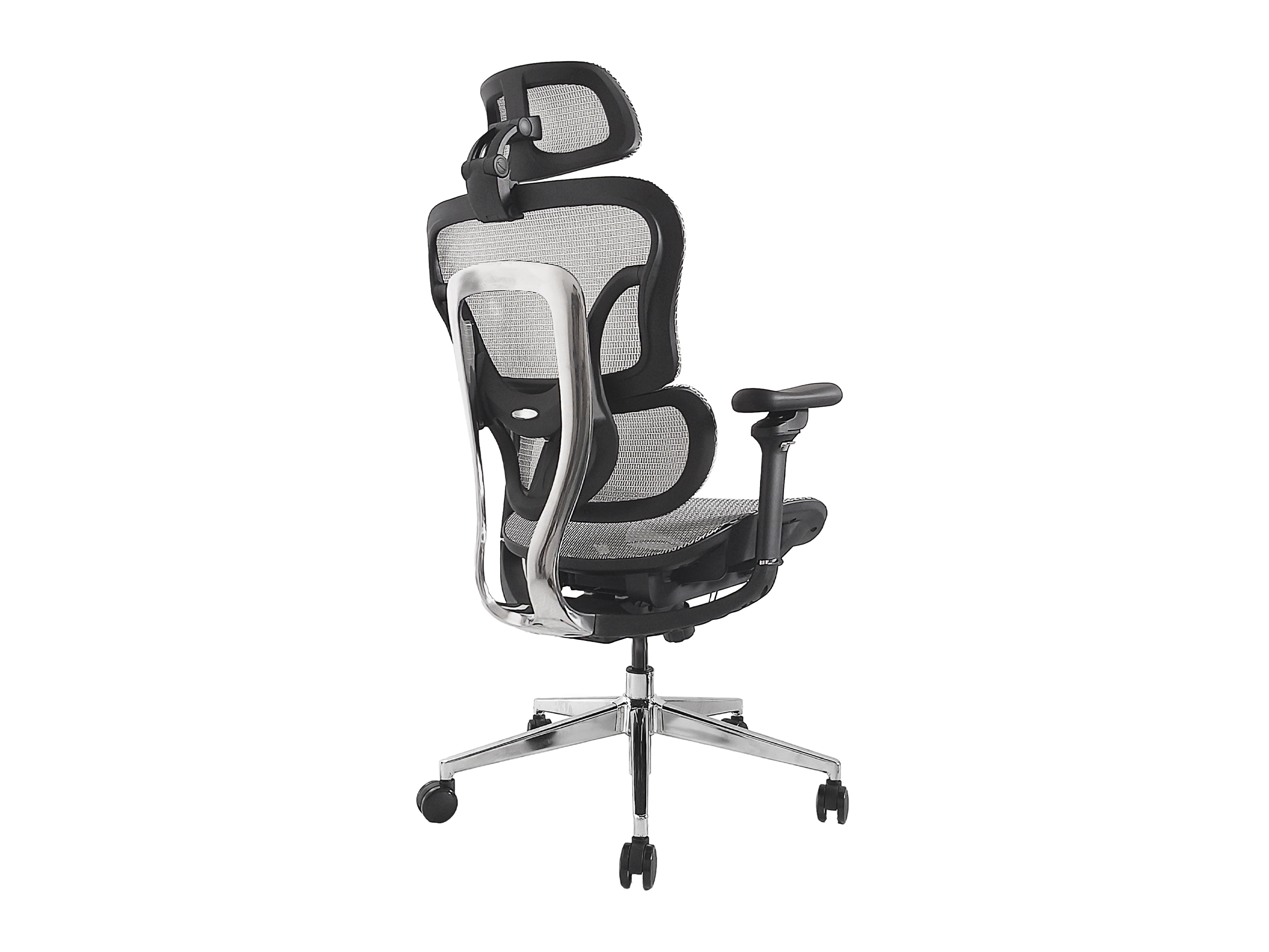 Equip Ergonomischer Bürostuhl+Kopf/Armstützen           grau lite Retail Bürostuhl