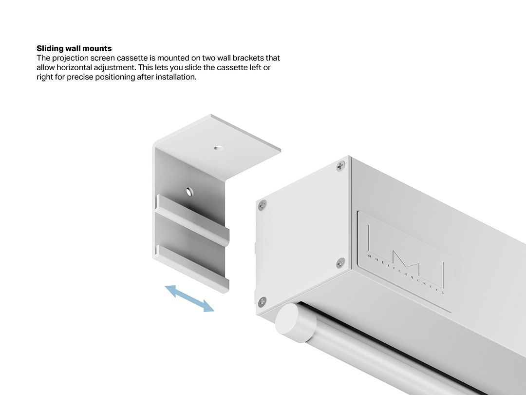 Multibrackets M 1:1 Manual Projection Screen – image 5