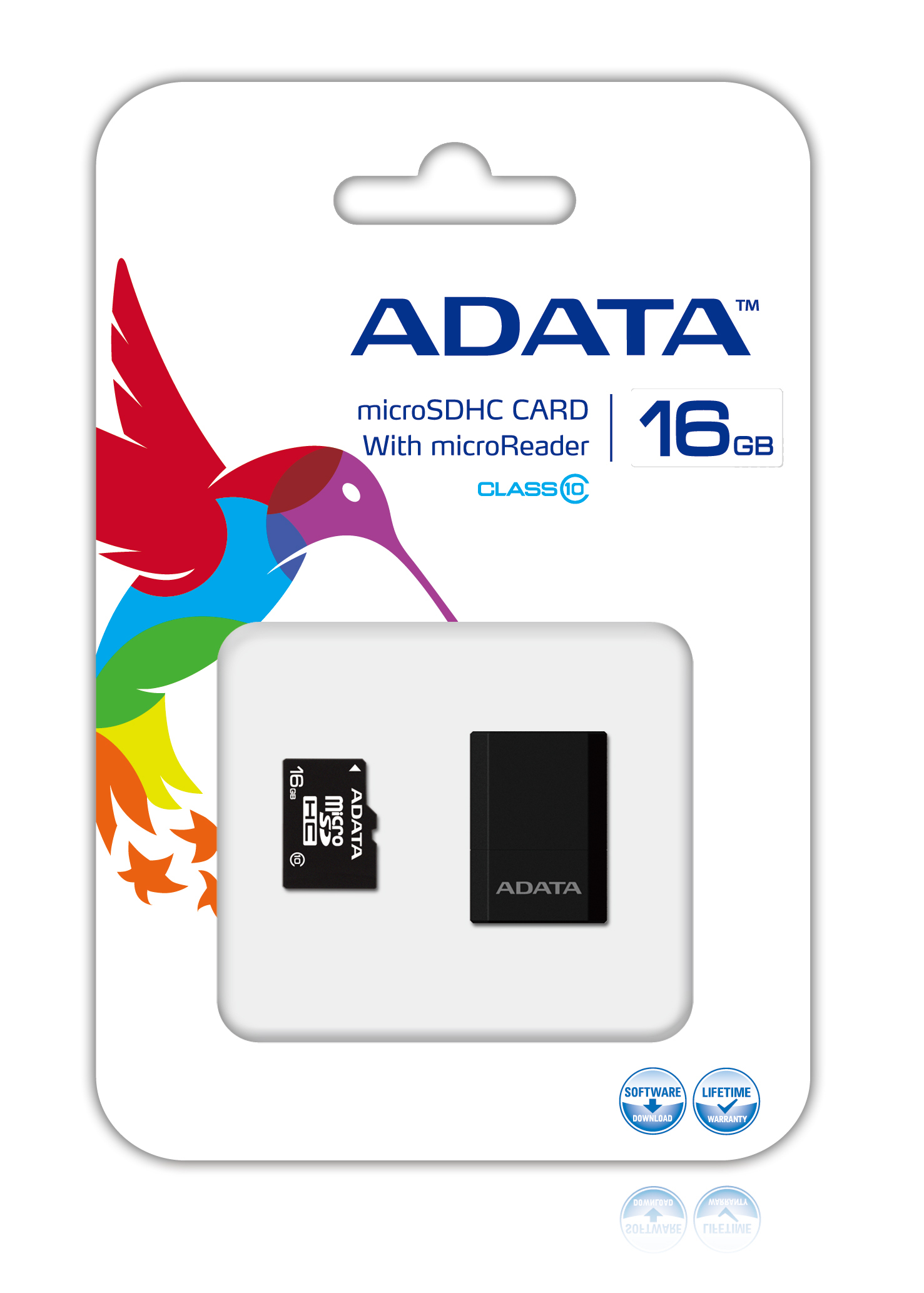 ADATA microReader Ver.3 + 16GB microSDHC Class 10