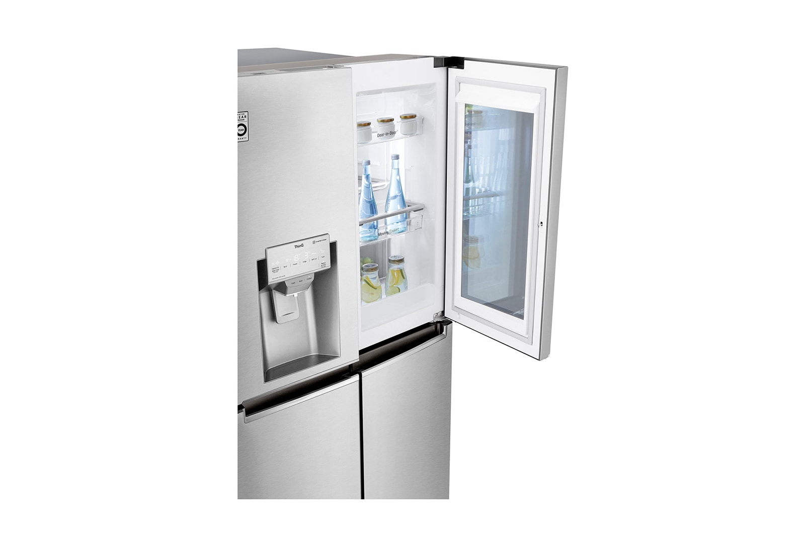 LG GMX945NS9F side-by-side refrigerator Freestanding – image 7