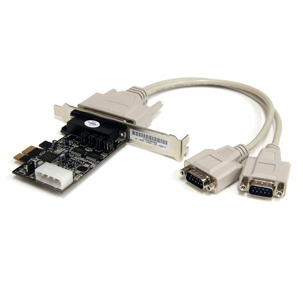 StarTech.com 2 Port RS232 PCI Express Serial Card – image 1
