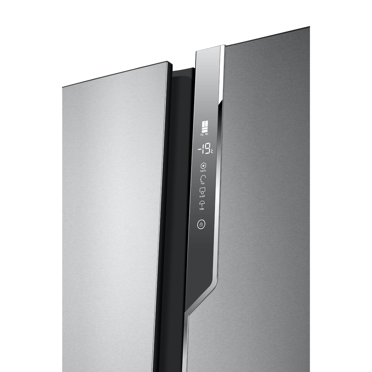 Haier HB25FSSAAA side-by-side refrigerator Freestanding – image 2