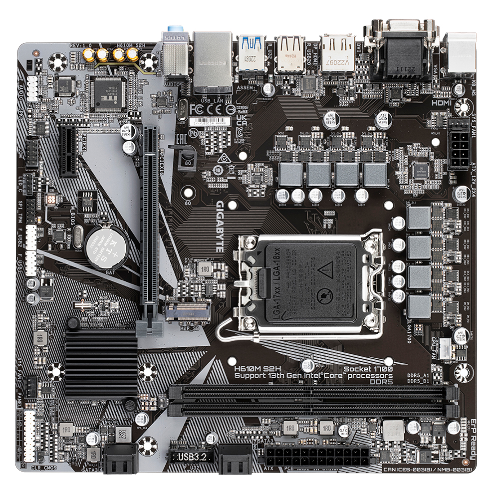 GIGABYTE H610M S2H – image 4