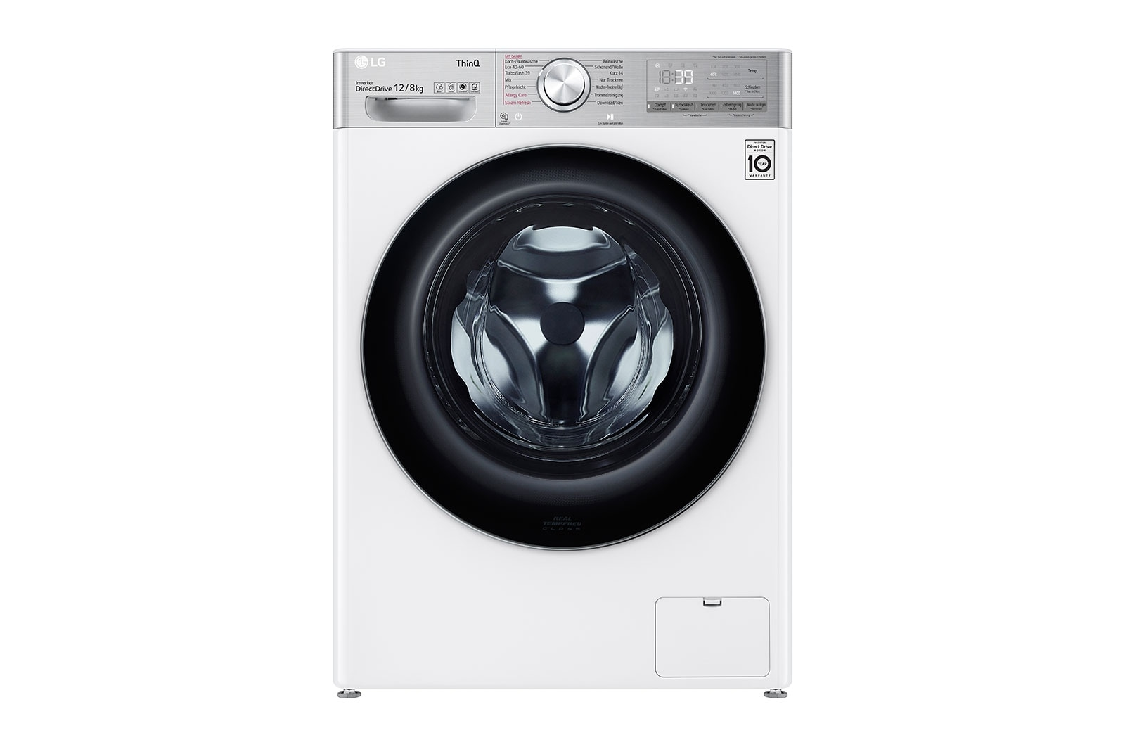 LG V9WD128H2 washer dryer Freestanding Front-load White – image 1