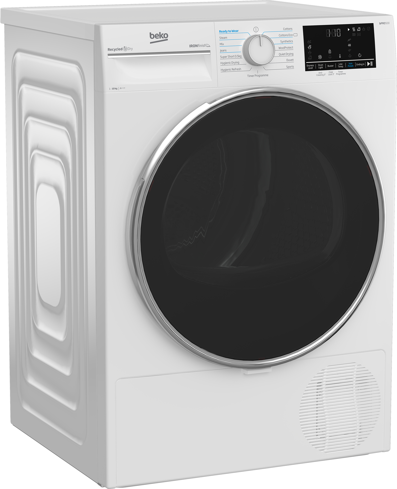 Beko B5T41024IW 10kg Heat Pump Tumble Dryer with IronFinishTM – image 2