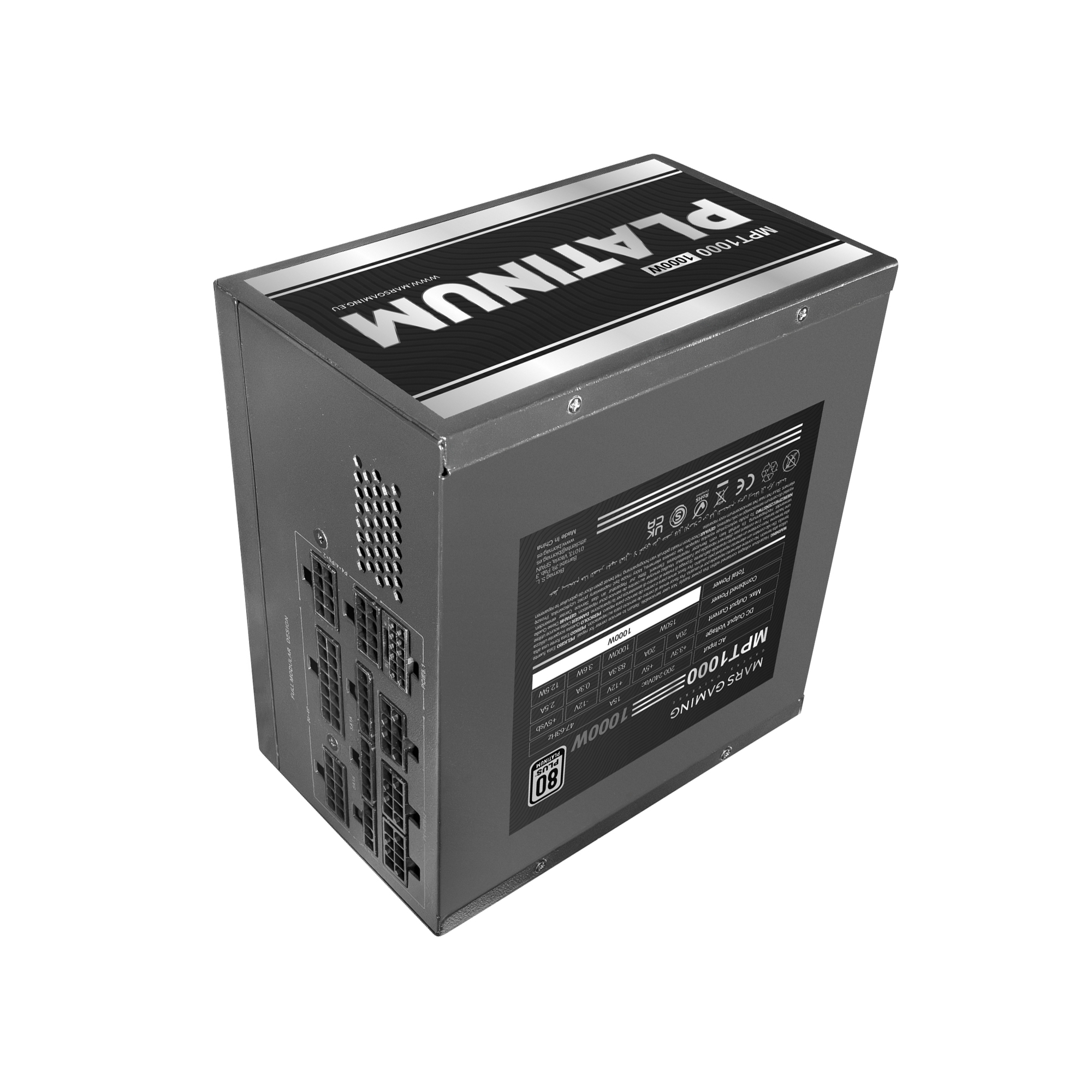 Mars Gaming MPT1000 power supply unit – image 4