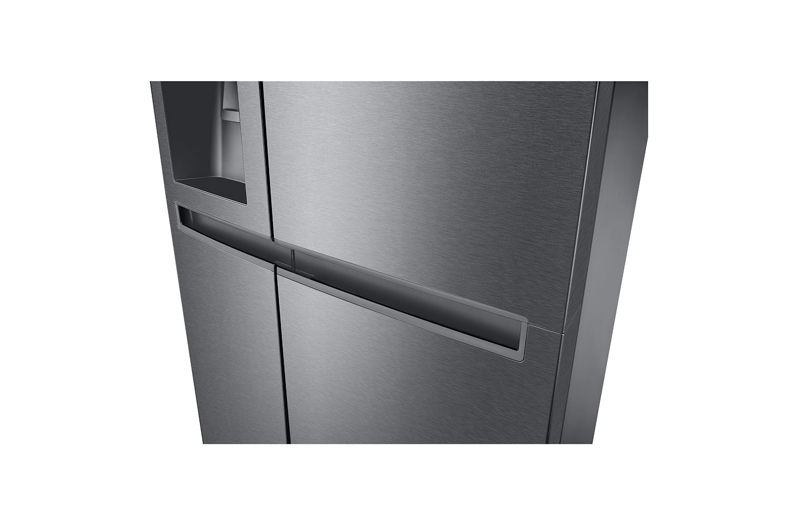 LG GSLV30DSXM side-by-side refrigerator Freestanding – image 4