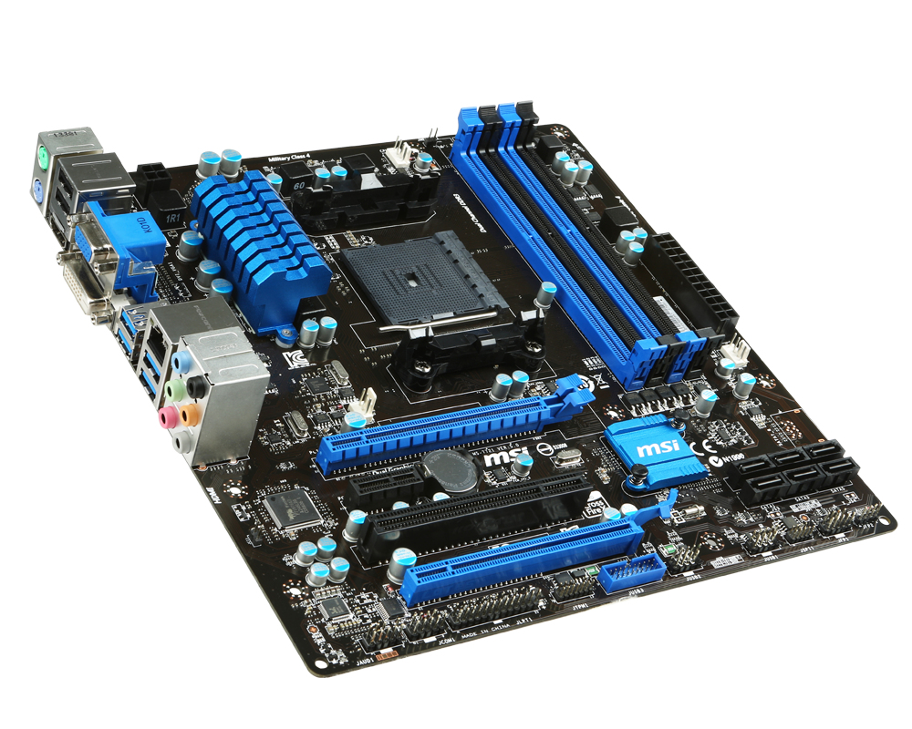 MSI A78M-E45 AMD A78 Socket FM2+ micro ATX – image 4