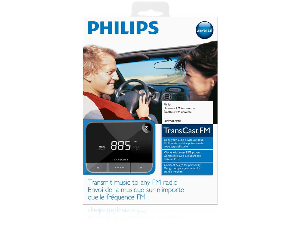 Philips DLV92009/10 FM transmitter Black