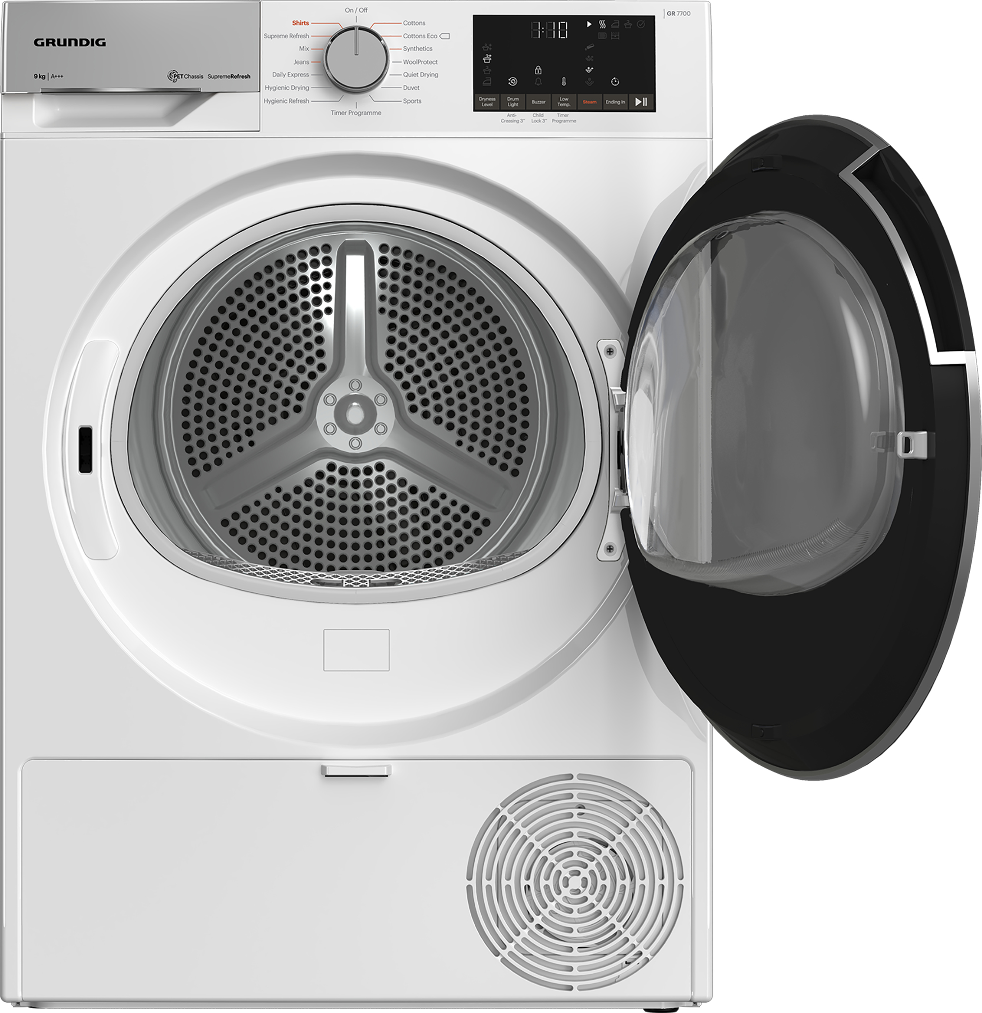 Grundig GT54924CW 9kg Tumble Dryer with Heat Pump Technology – image 4