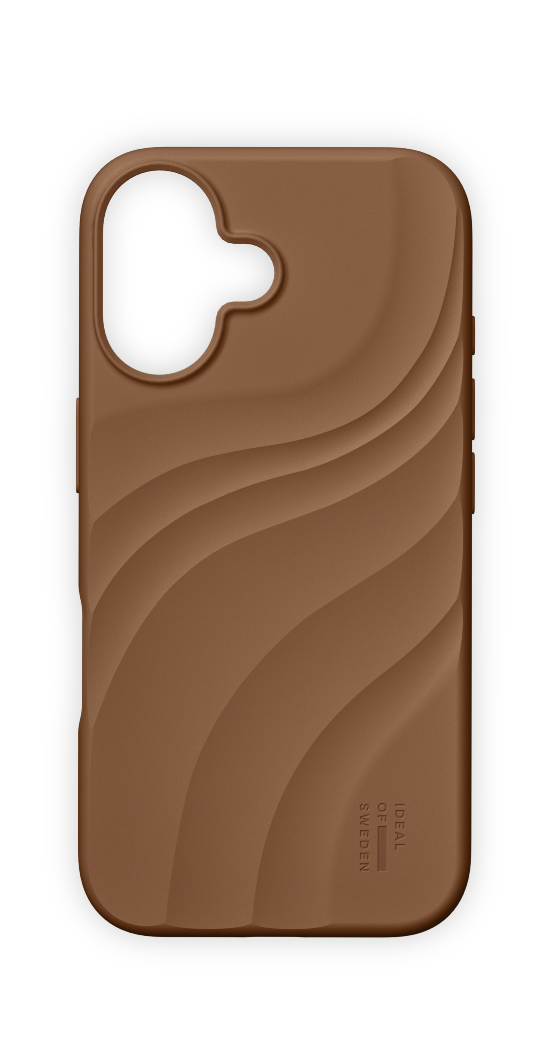 iDeal of Sweden Soft Swirl Silicone Case MagSafe iPhone 17 Salted Caramel – image 1