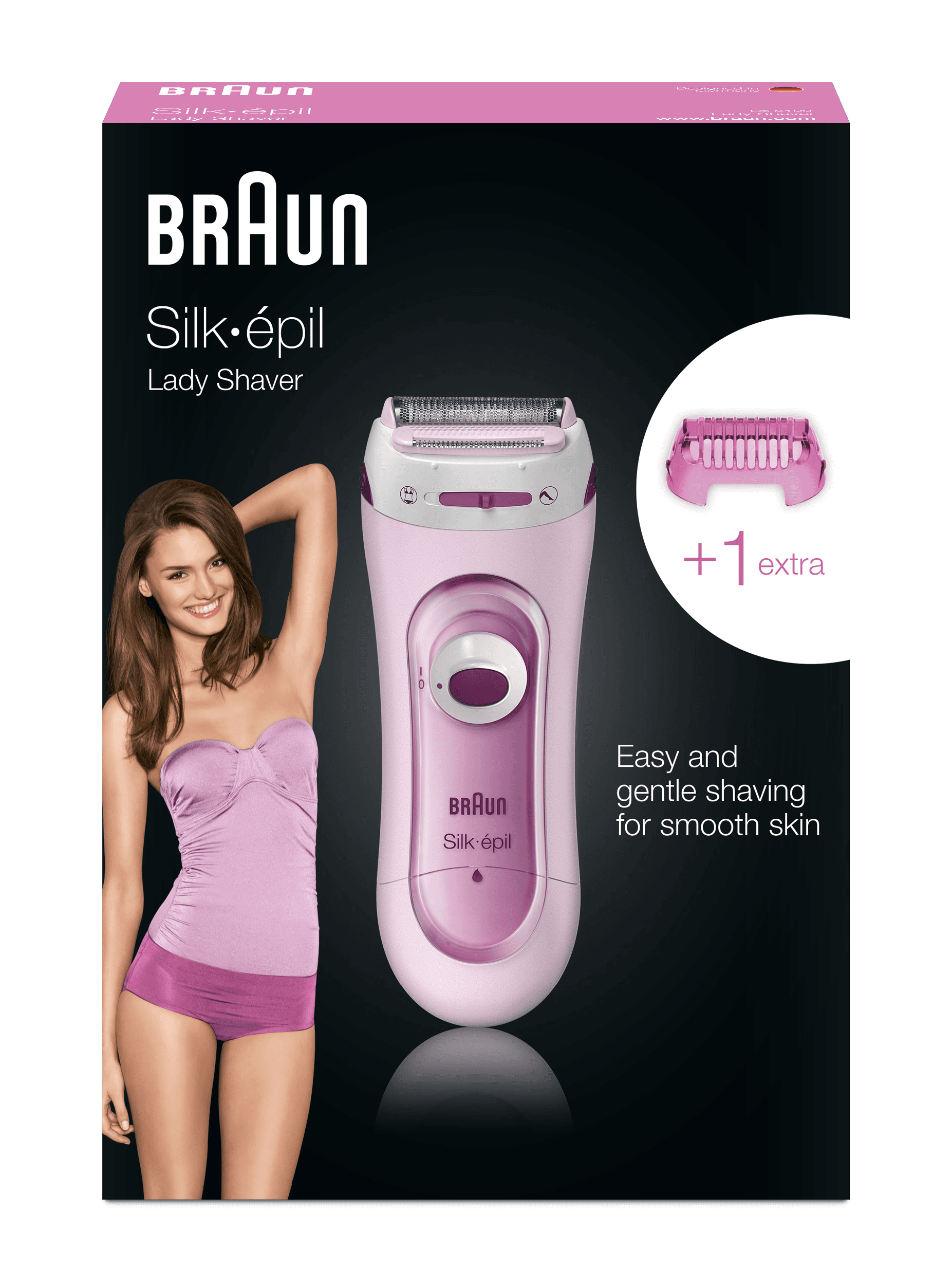 Braun 81653274 women's shaver 2 head(s) Trimmer Rose – image 4
