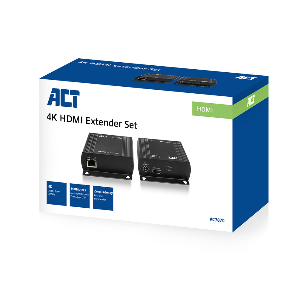 ACT HDMI over CATx extender set up to 100 meter – image 5