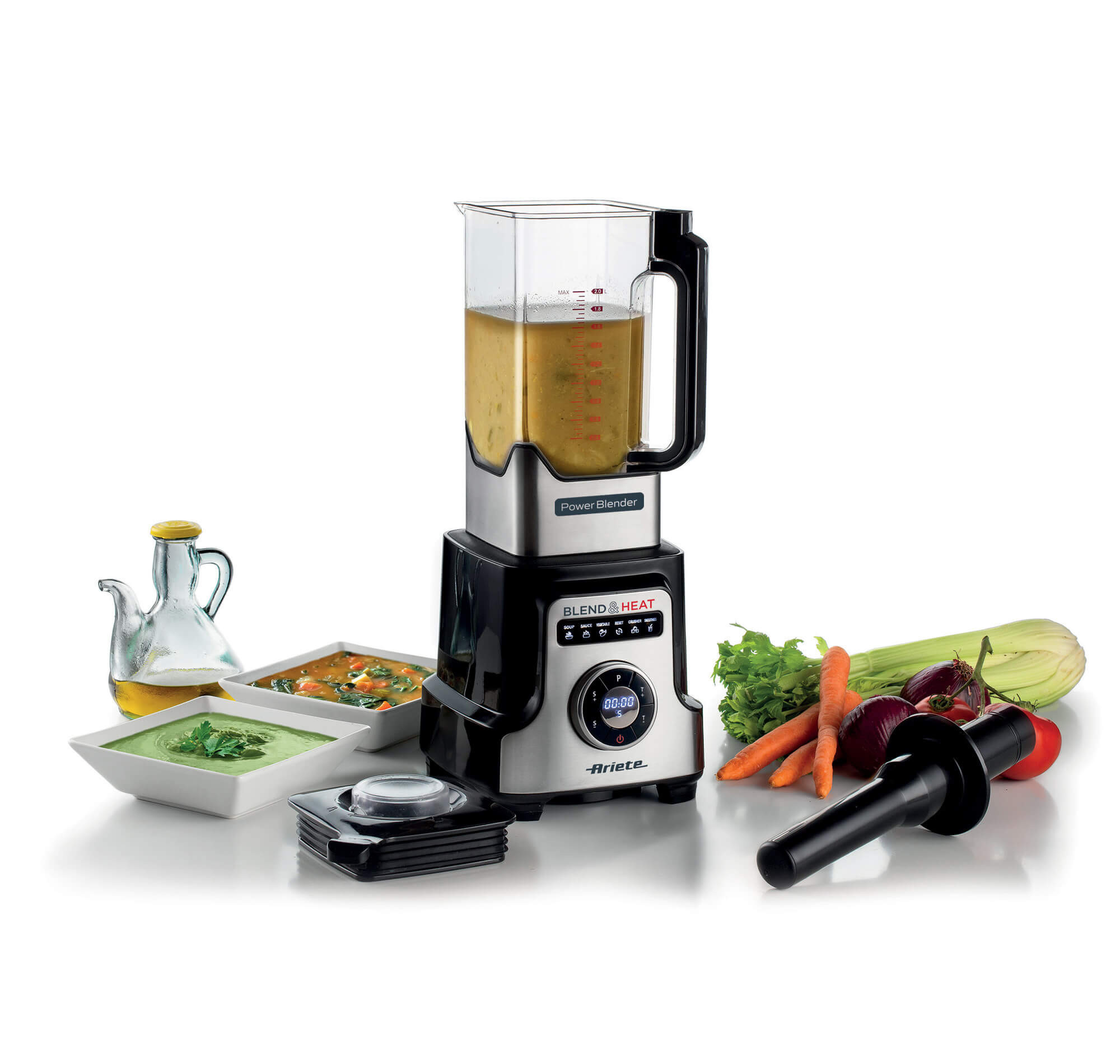 Ariete 0578/00 2 L Tabletop blender 2000 W Black, Stainless steel – image 5