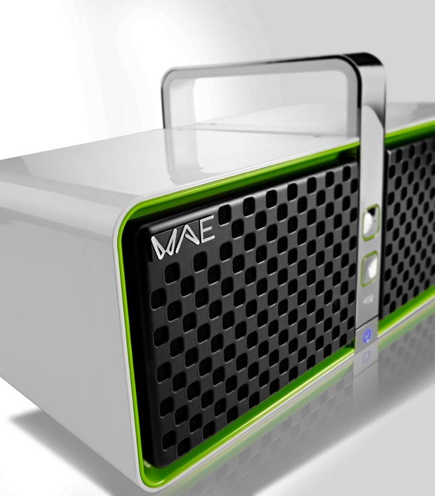 Hercules BTP05 Stereo portable speaker Green, Grey – image 5