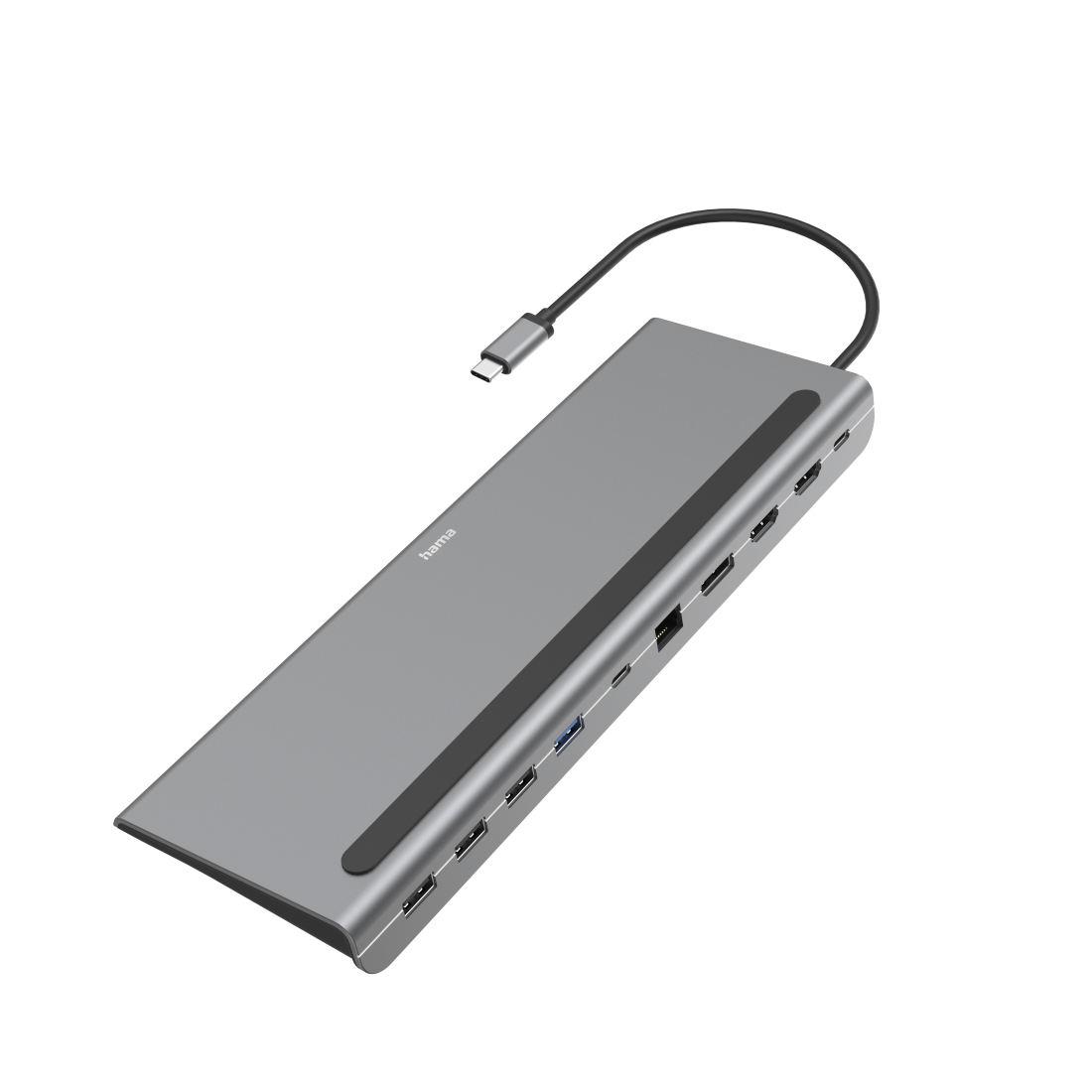 Hama USB-C Docking Station, Connect2Office Pro, 10 Ports – image 1