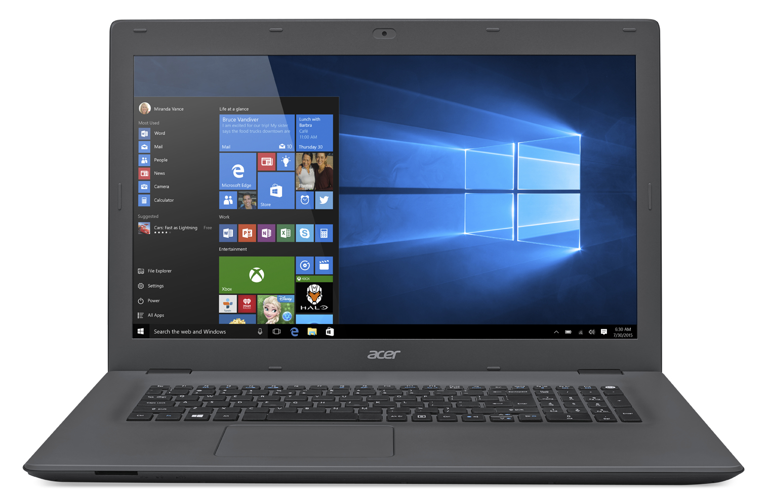 Acer Aspire E E5-722-82JE AMD A8 A8-7410 Laptop
