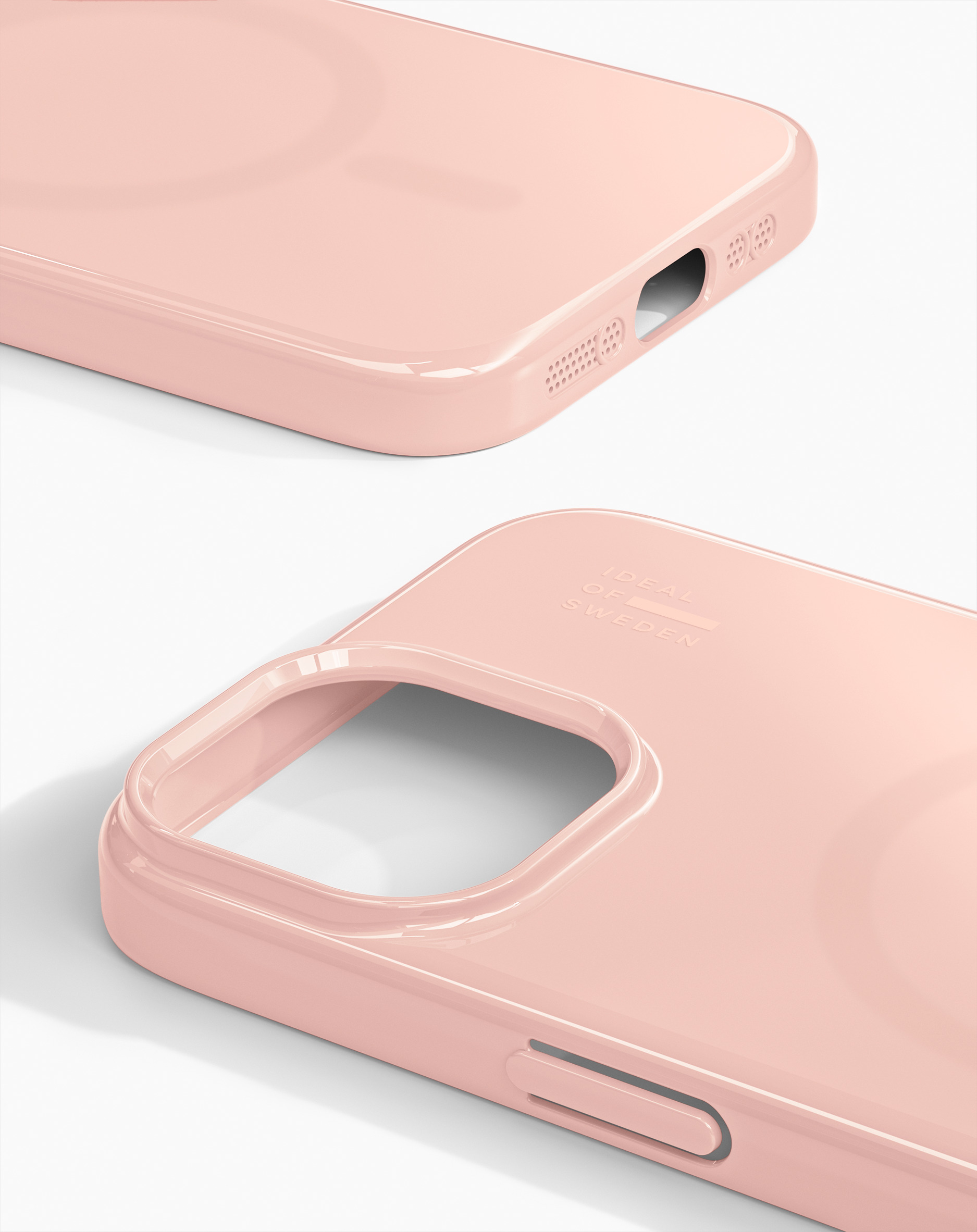 iDeal of Sweden Slim Case MagSafe iPhone 13 / 14 / 15 / 16e / 17e Glossy Blush Pink – image 2