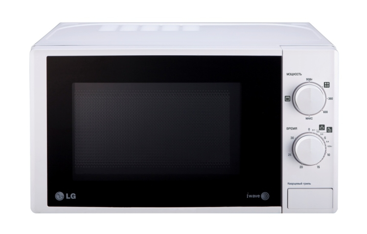 LG MH6024D microwave White Grill microwave Over the range