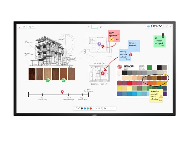 NEC MultiSync M751 IGB - 75" Categoria diagonale …