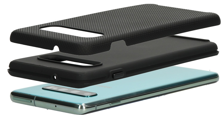 Mobiparts Rugged Tough Grip Case Samsung Galaxy S10 Black – image 3