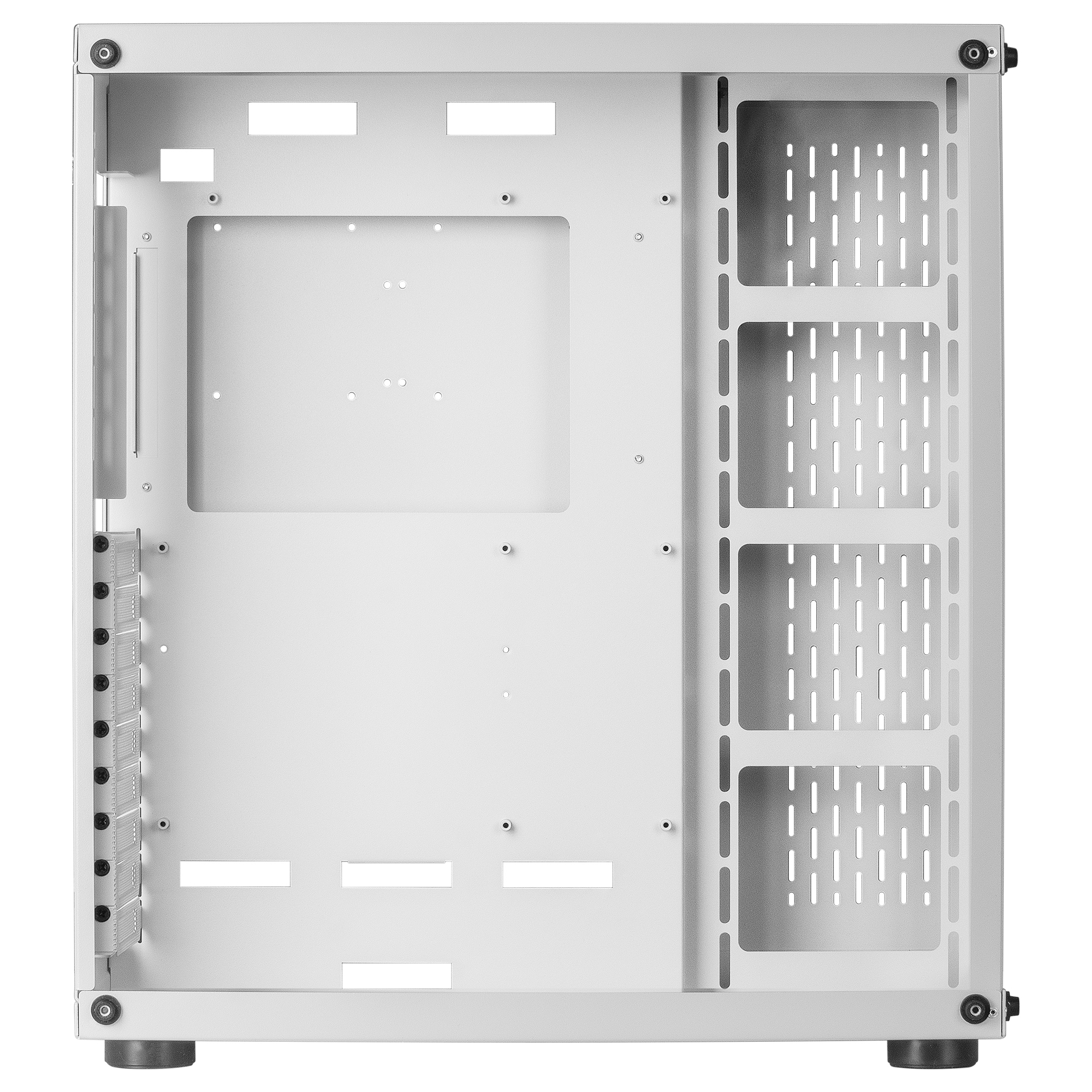 Mars Gaming MCVW PC Case XXL ATX Dual Window Tempered Glass White – image 5