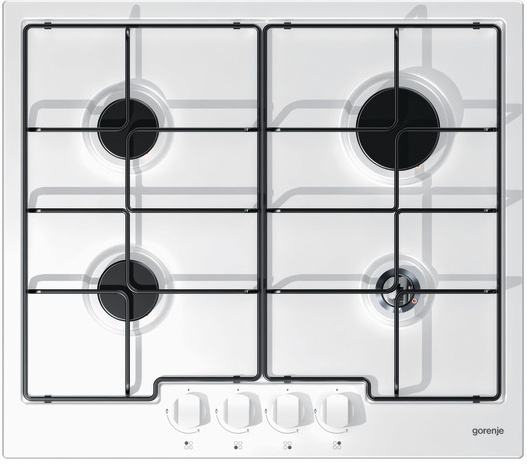Gorenje G6N4AW hob White Built-in Gas 4 zone(s)
