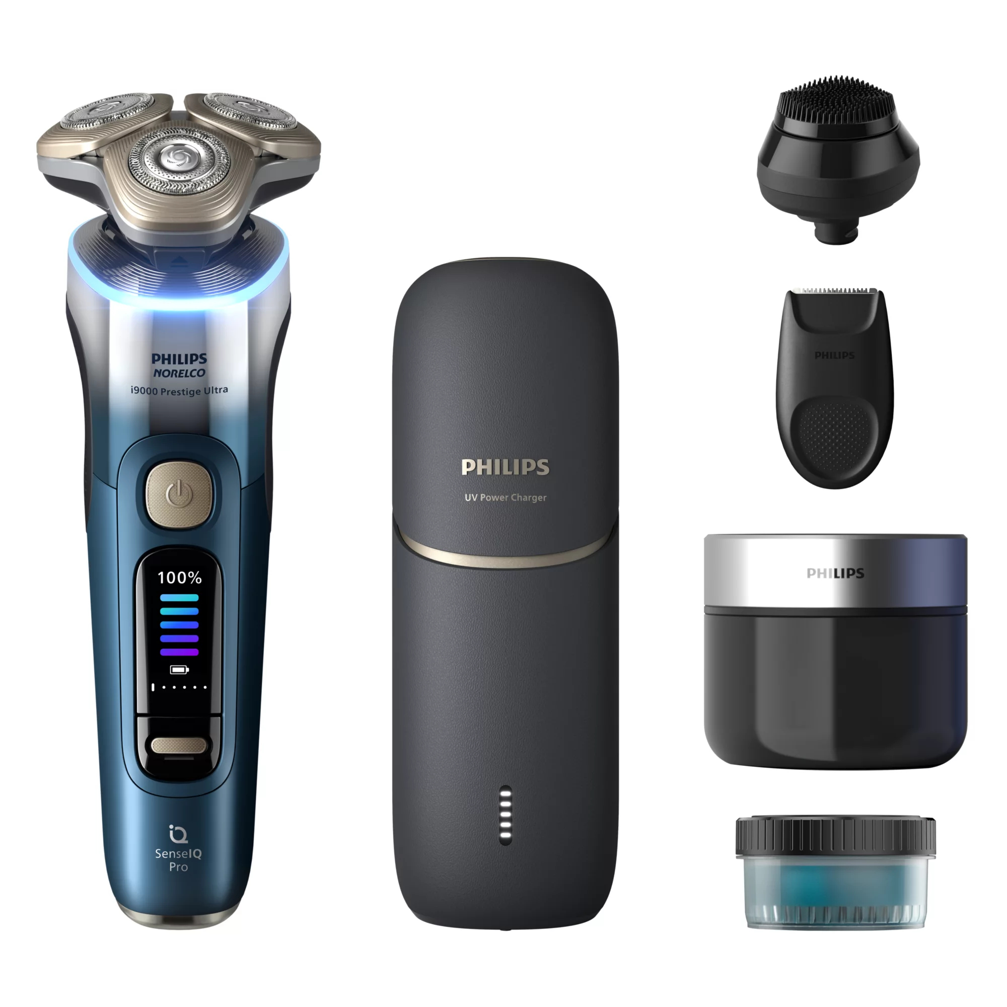 Philips XP9406/93 men's shaver Rotation shaver Trimmer Blue