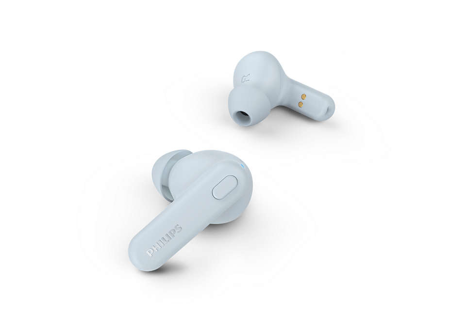 Philips TAT1108BL headphones/headset Wireless In-ear Calls/Music Bluetooth Blue – image 3