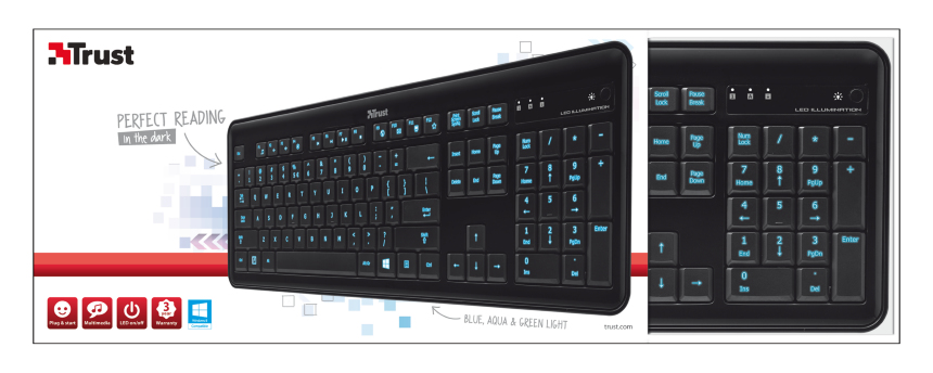 Trust 17381 keyboard Universal USB Black – image 6