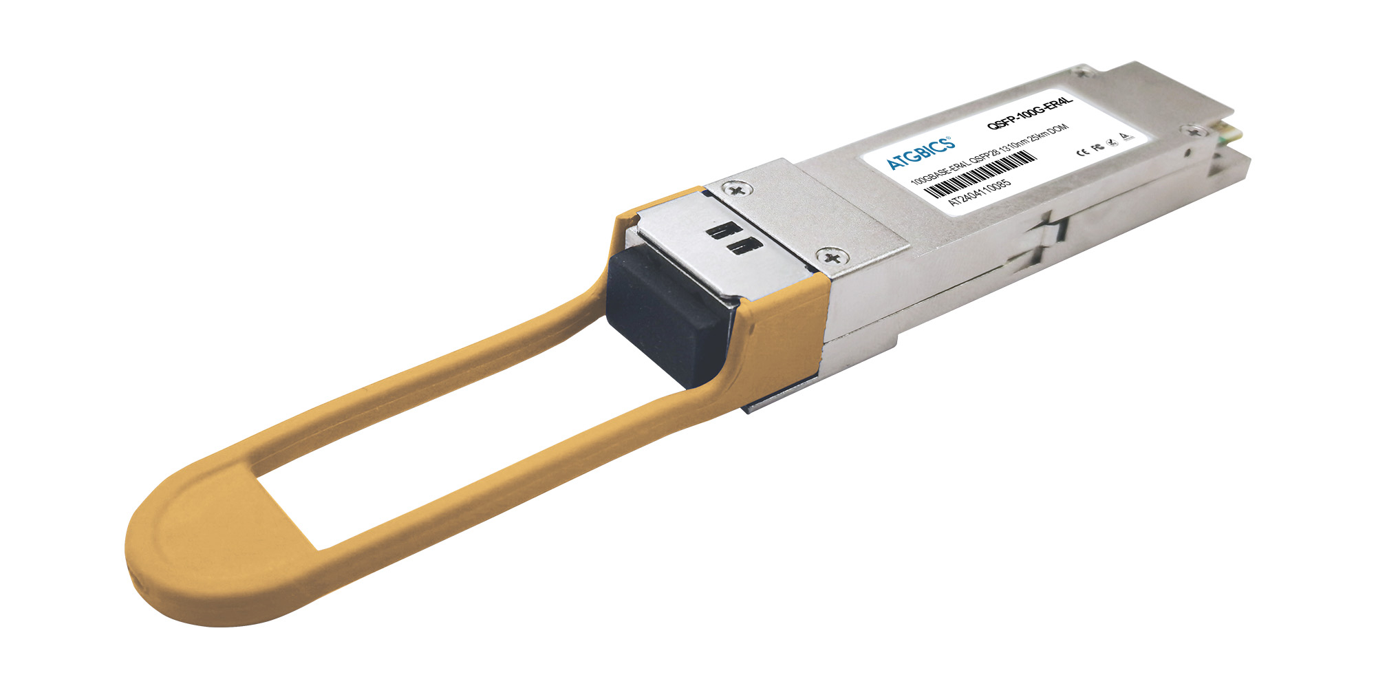 ATGBICS QSFP-100G-ERL-S Cisco compatible Transceiver QSFP28 100GBase-ERL (1310nm SMF 25km LC DOM)
