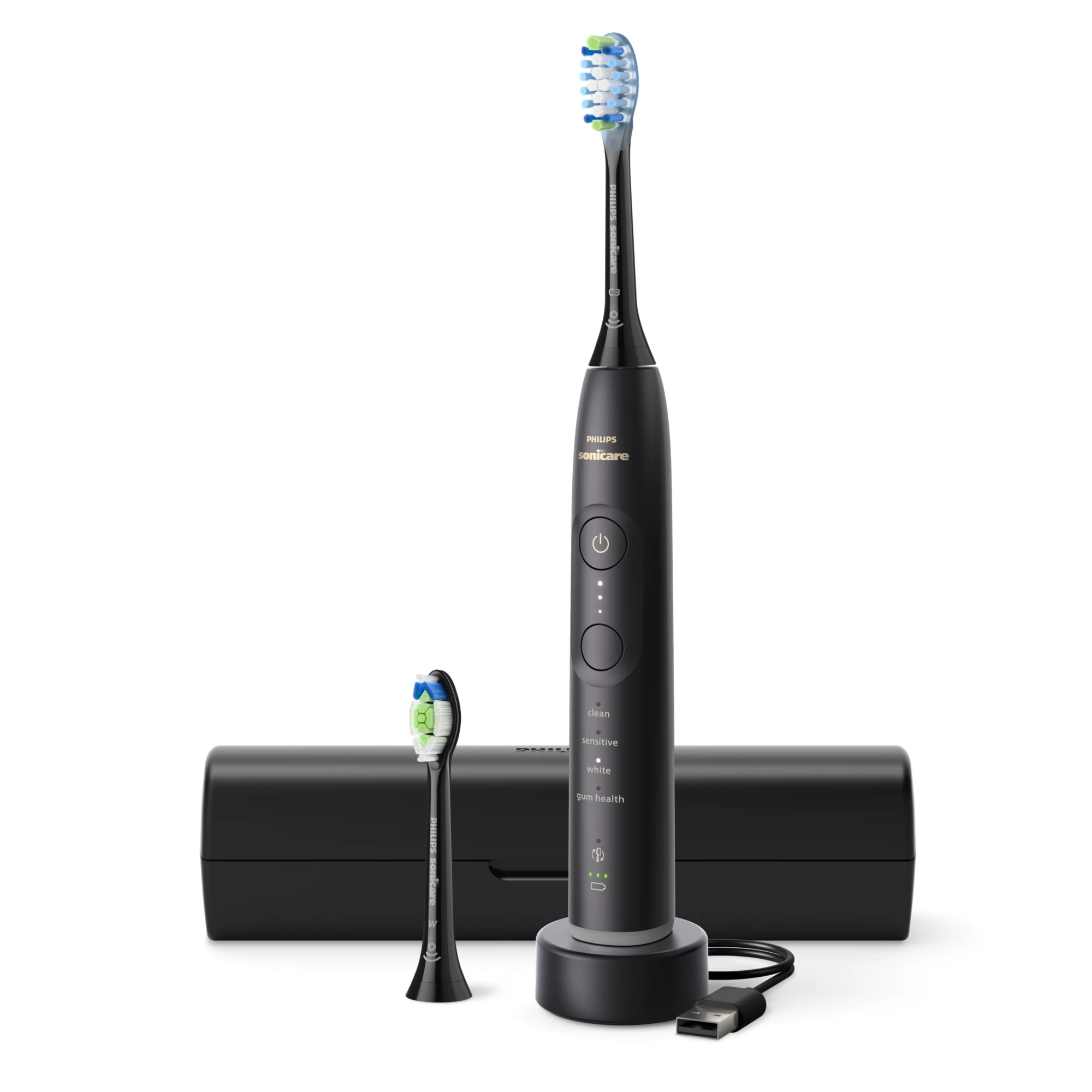 Philips HX7481/02 electric toothbrush Adult Sonic toothbrush Black – image 1