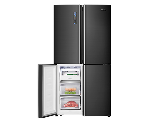 Hisense RQ689N4AF2 side-by-side refrigerator Freestanding – image 3