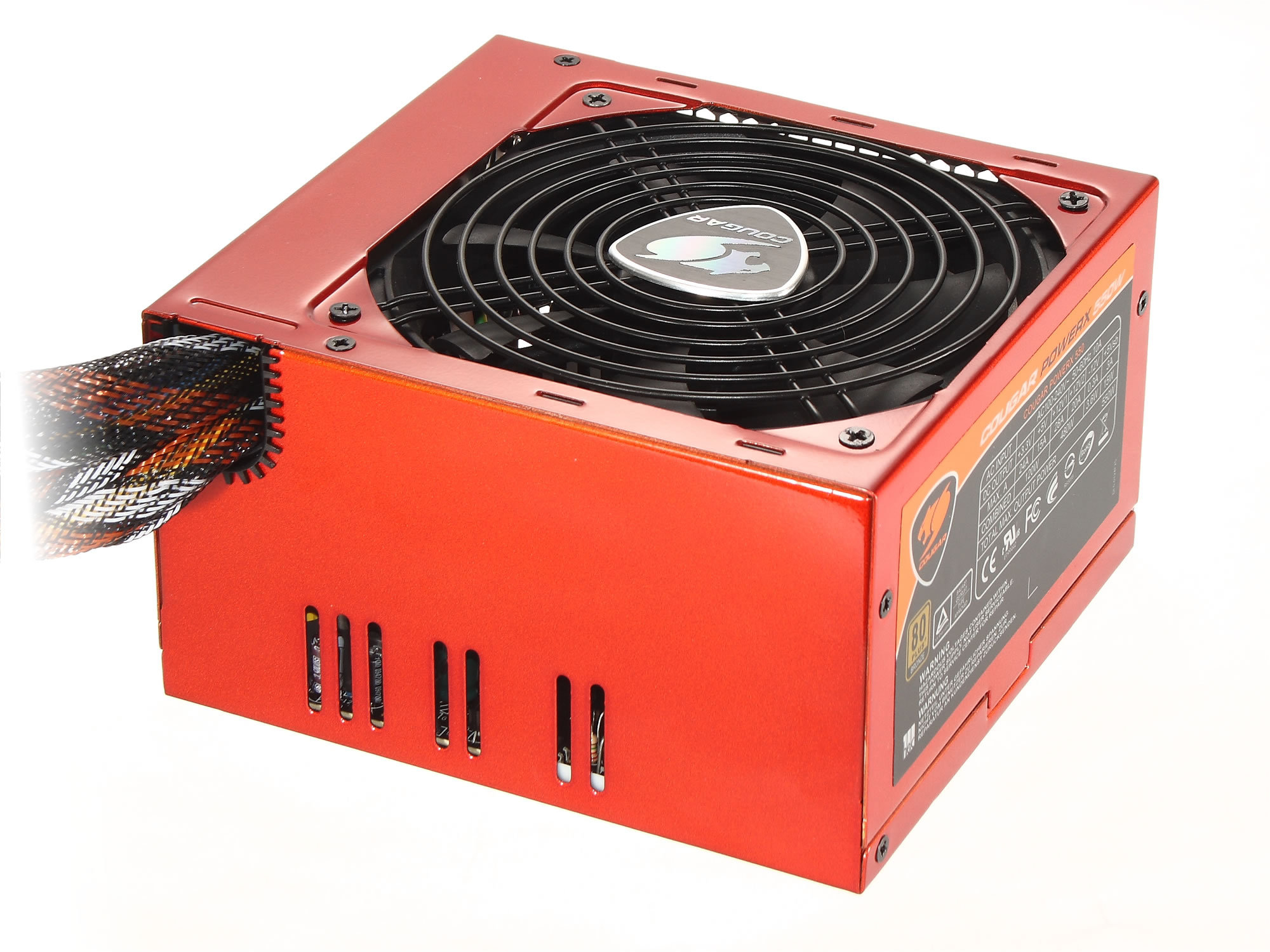 COUGAR PowerX power supply unit 550, 480 Black, Orange – image 2
