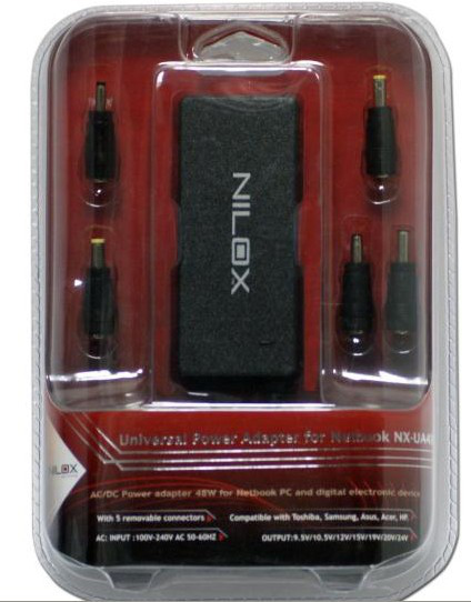 Nilox 10NXUAVRNE001 power adapter/inverter Black – image 4