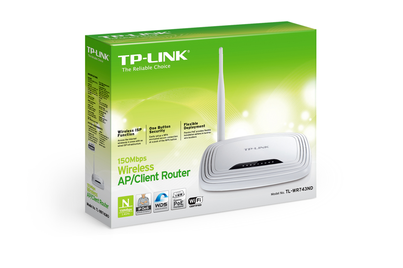 TP-Link TL-WR743ND wireless router Fast Ethernet – image 5