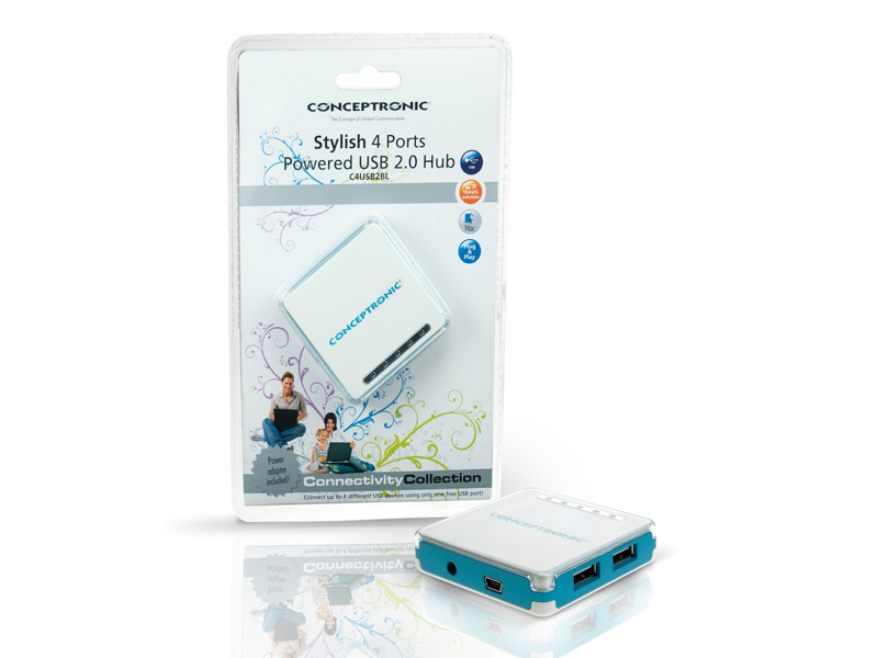 Conceptronic USB 2.0 Hub – image 8