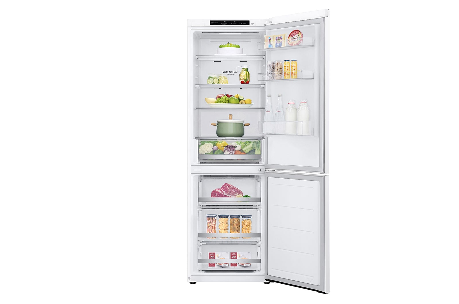 LG GBV31E0CSW fridge-freezer Freestanding – image 2