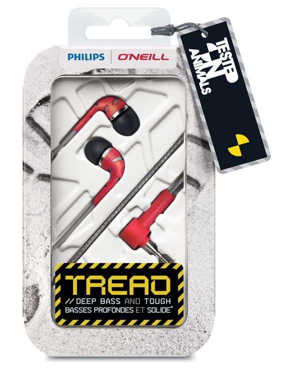 Philips O'Neill THE TREAD in ear headphones SHO2200RD/28 – image 4