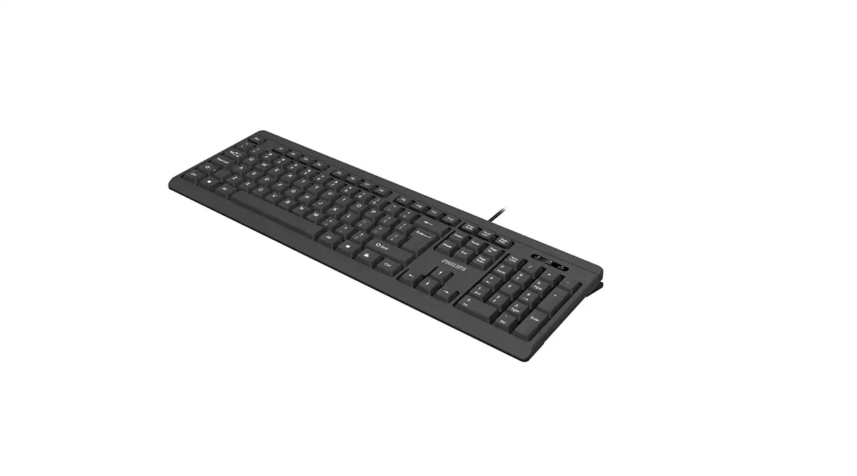Philips 200 Series SPK6224/93 keyboard Universal USB QWERTY English Black – image 1
