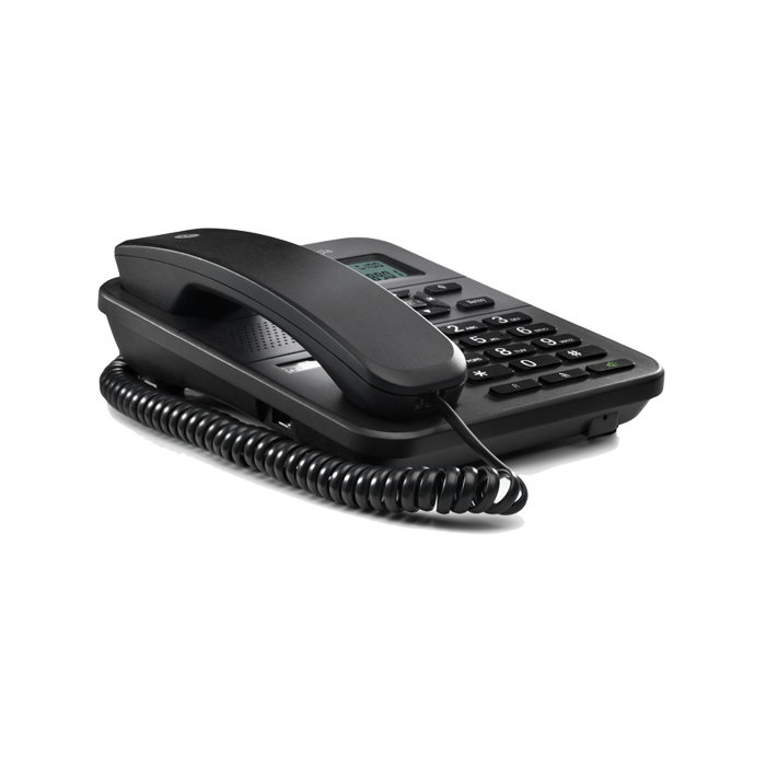 Motorola CT202 Analog telephone Caller ID Black – image 2